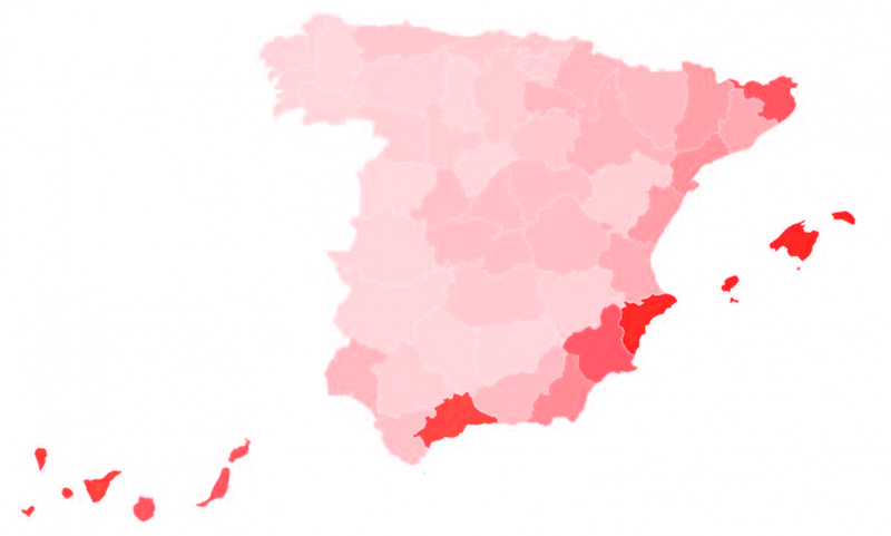 Граждане каких стран и в каком регионе Испании покупают сейчас больше всего домов?