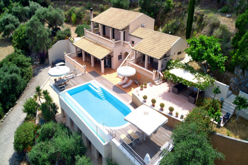Villa in Greece, in Benitses