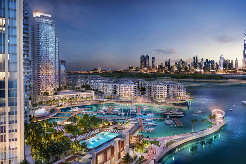 Apartment in United Arab Emirates, in Dubai Creek Harbour