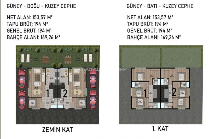 Cottage / House in Turkey, in Aksu