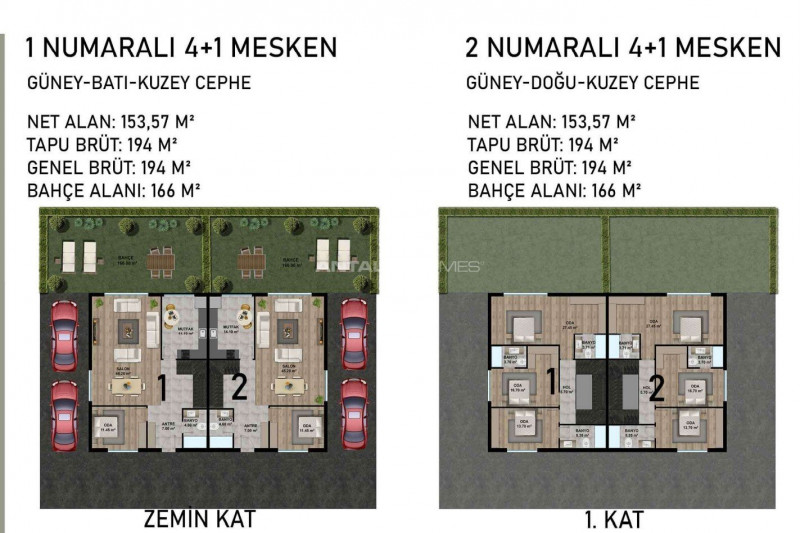 Cottage / House in Turkey, in Aksu