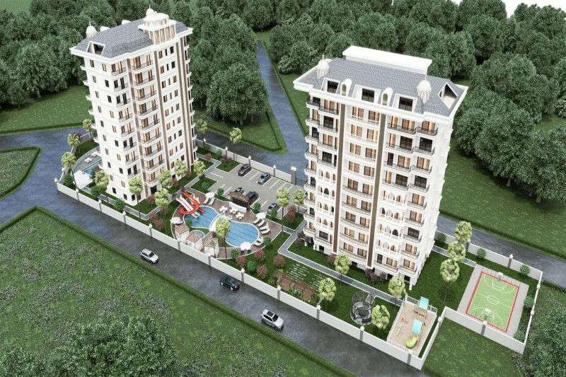 Апартаменты за 101 000 евро в Аланье, Турция