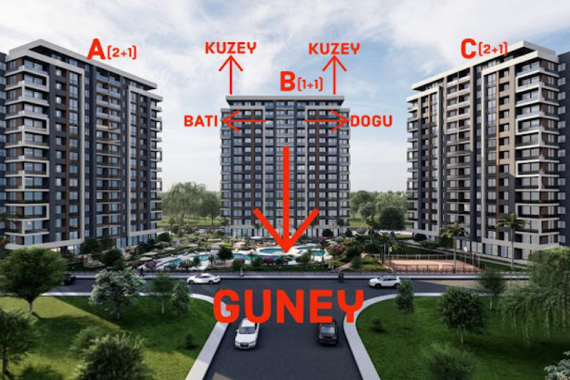 Apartment in Turkey, in Arpaçbahşiş