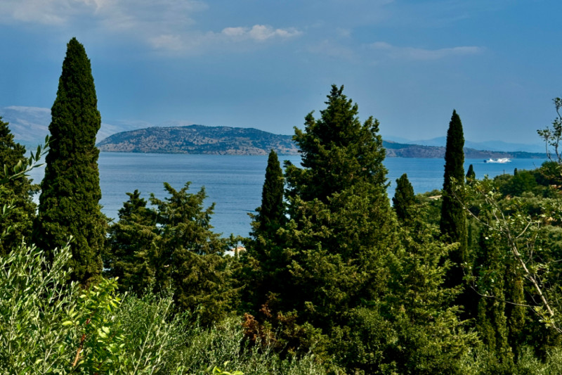 Plot in Greece, in Corfu