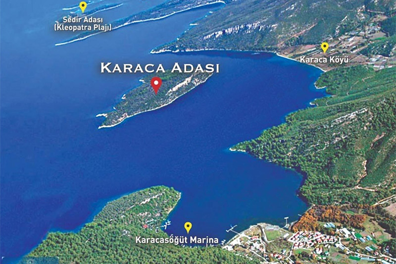 Турция. Остров Караджа выставлен на продажу за 24,3 млн $