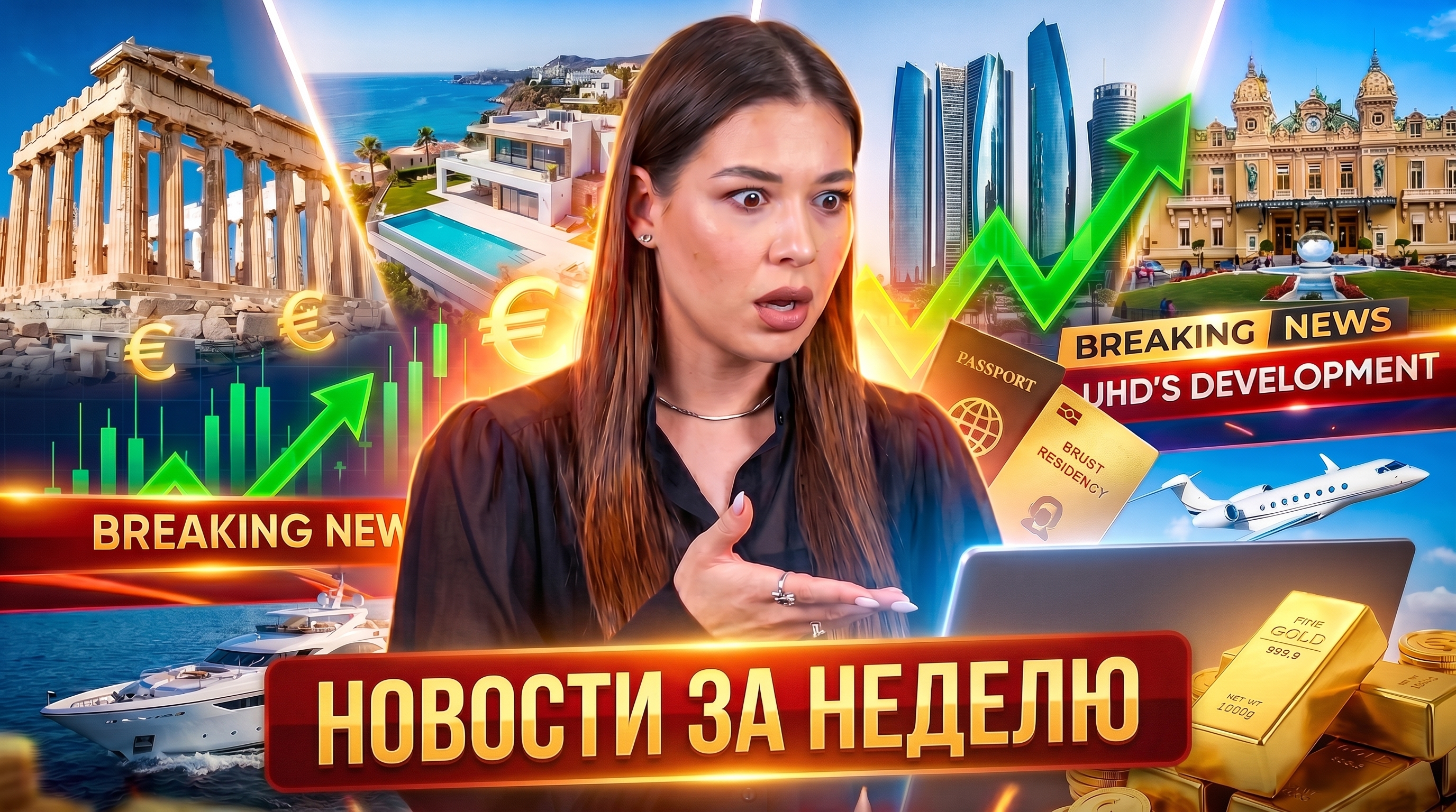 Недвижимость за рубежом. Новости. Недвижимость в Греции, в Испании, в Монако.